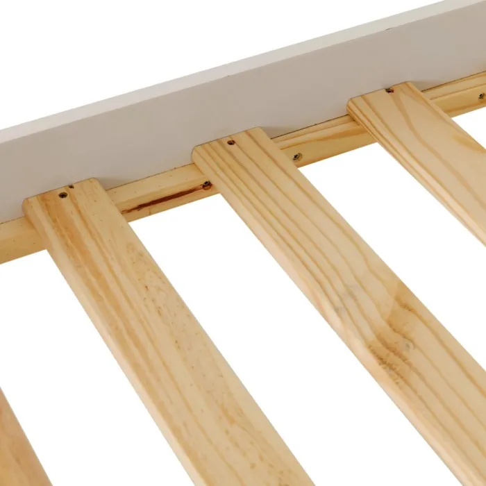 Monaco 4FT High End Bed - White | Murphy Furniture