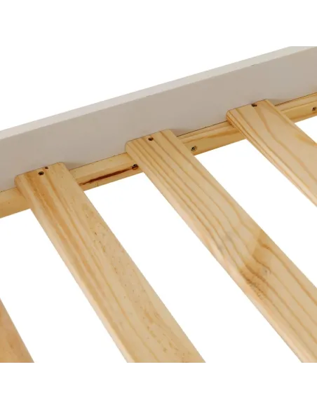 Monaco 4FT High End Bed - White | Murphy Furniture