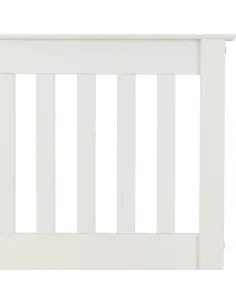 Monaco 3FT Low End Bedframe - White | Murphy Furniture 2