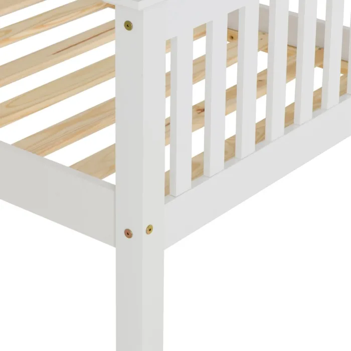 Monaco 3FT White High End Bedframe | Murphy Furniture