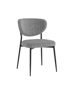 Halston Chair - Grey Boucle | Murphy Furniture