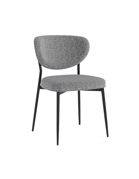 Halston Chair - Grey Boucle | Murphy Furniture