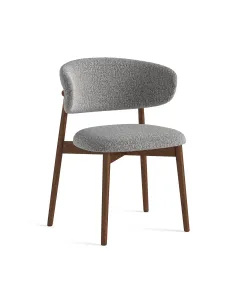 Monarch Dining Chair - Grey Boucle | Murphy Furniture
