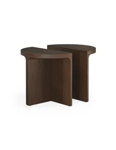 Haiden Half Moon Nest of Tables with Woo | Murphy Furniture