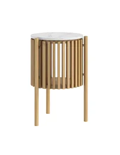 Boardwalk Natural Story Side Table - Mar | Murphy Furniture