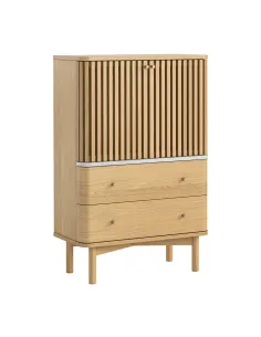 Boardwalk Natural Shoe Cabinet - Marble | Murphy Furniture