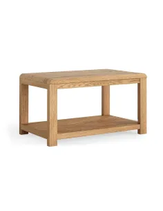 Farrow Coffee Table With Shelf - Oak | Murphy Furniture