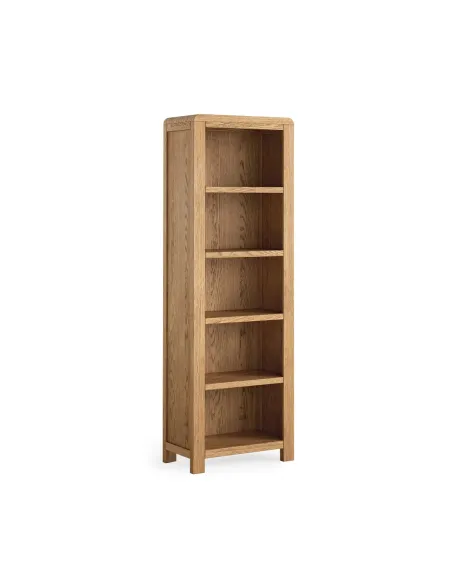 Farrow Narrow Tall Bookcase - Oak | Murphy Furniture