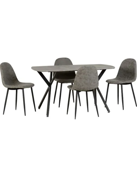 Athens Rectangular Table Dining Set (x4 | Murphy Furniture