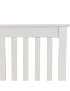 Monaco 4ft Low End Bed Set - White (Bed | Murphy Furniture 2