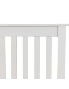 Monaco 5ft Low End Bed Set - White (Bed | Murphy Furniture 2
