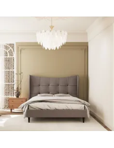 Verona 4ft6 Bed Set - Brown (Bed & Mattr | Murphy Furniture