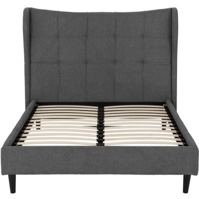 Verona 4FT6 Bed - Grey Fabric | Murphy Furniture