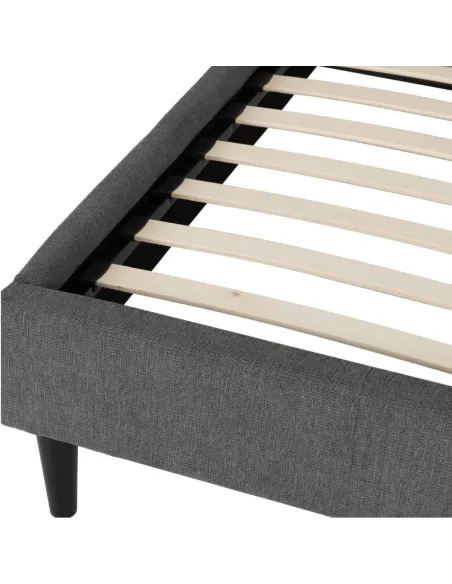 Verona 5ft Bed Set - Grey (Bed & Mattres | Murphy Furniture