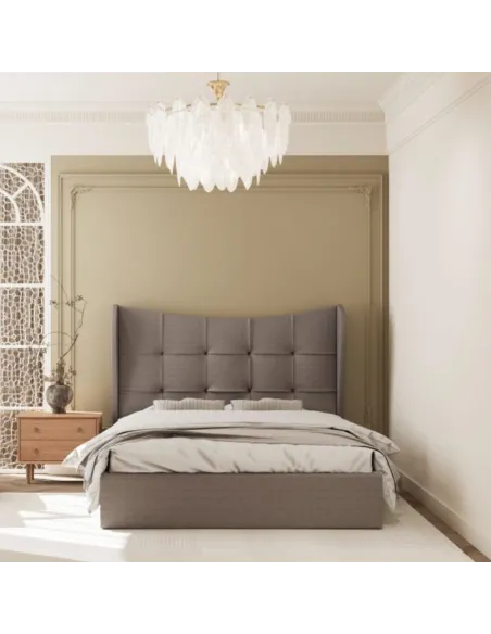 Verona 5FT Ottoman Bed Set - Brown (Bed | Murphy Furniture