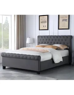 Layla 5ft Storage Bed - Grey | Murphy Furniture 2