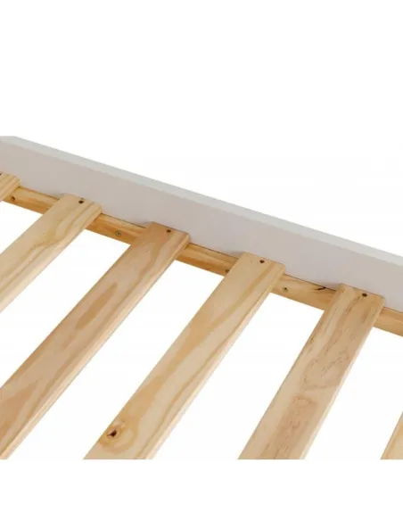 Monaco 4ft6 Low Foot End Bedframe - White | Murphy Furniture