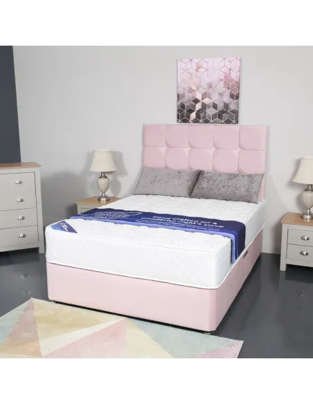 DW 4ft6 Designer Paris Divan Bed Set (Di | Murphy Furniture