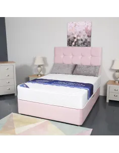 DW 6ft Designer Paris Divan Bed Set (Div | Murphy Furniture