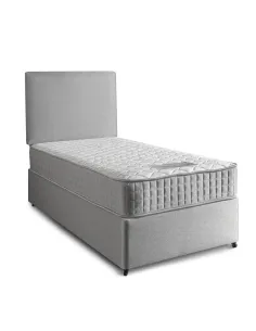 Florence 4ft6 Divan Bed Set - Grey (Bed | Murphy Furniture