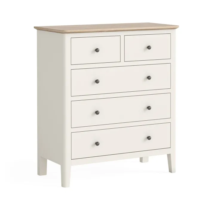 Marlow 2 Over 3 Chest - Coconut Milk | Murphy Furniture