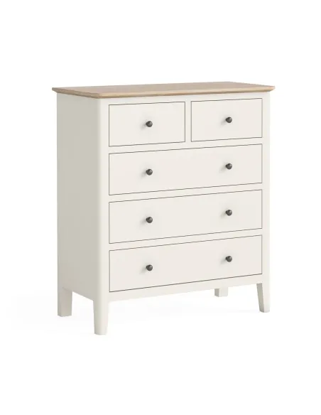 Marlow 2 Over 3 Chest - Coconut Milk | Murphy Furniture