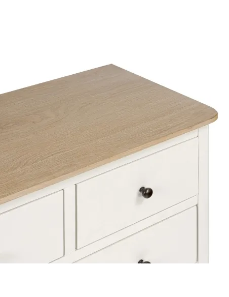 Marlow 2 Over 3 Chest - Coconut Milk | Murphy Furniture