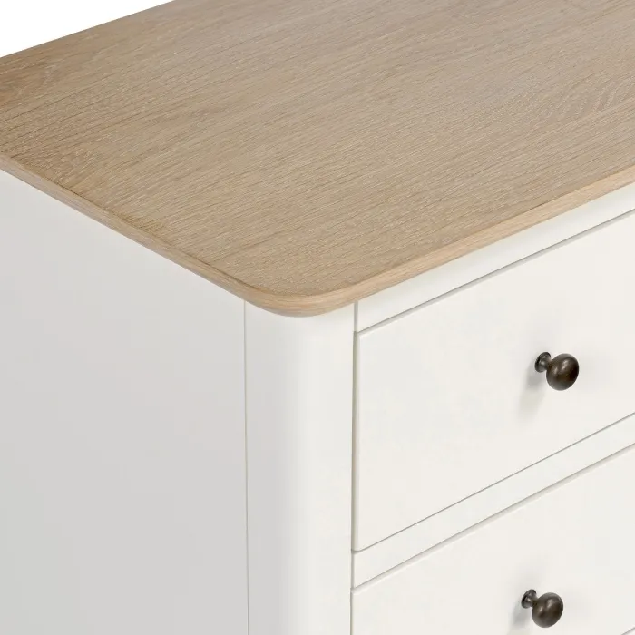 Marlow 2 Over 3 Chest - Coconut Milk | Murphy Furniture