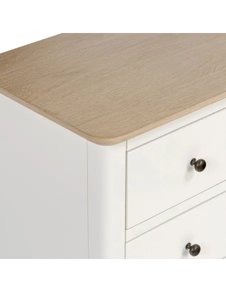 Marlow 2 Over 3 Chest - Coconut Milk | Murphy Furniture