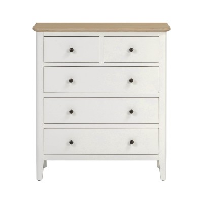 Marlow 2 Over 3 Chest - Coconut Milk | Murphy Furniture