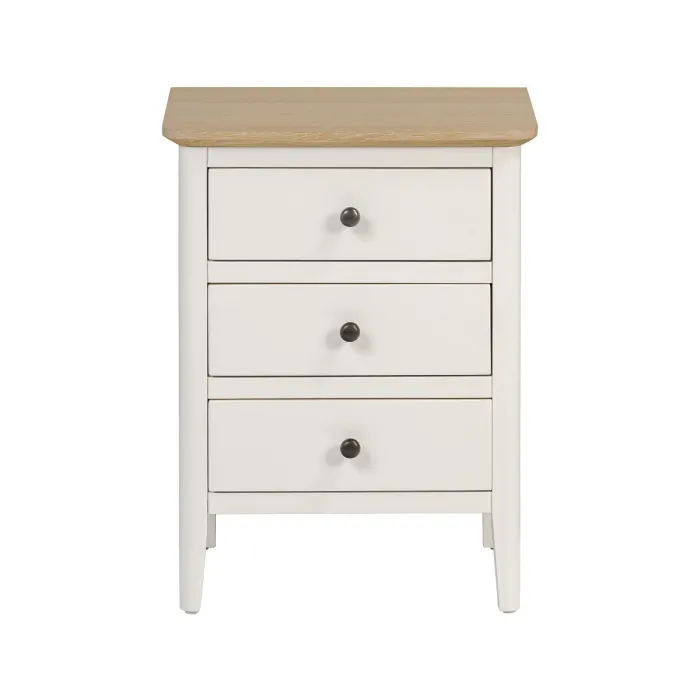 Marlow Bedside Locker - Coconut Milk | Murphy Furniture