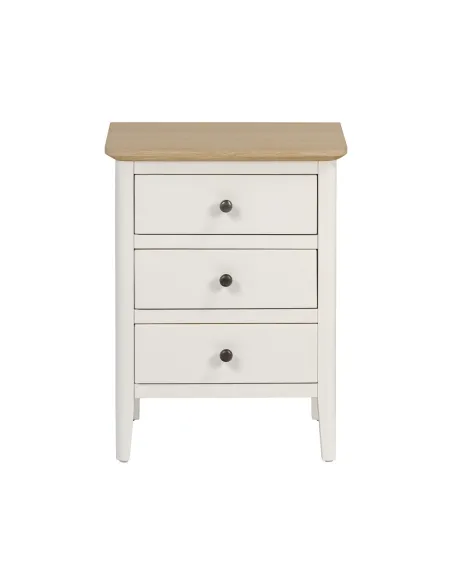 Marlow Bedside Locker - Coconut Milk | Murphy Furniture