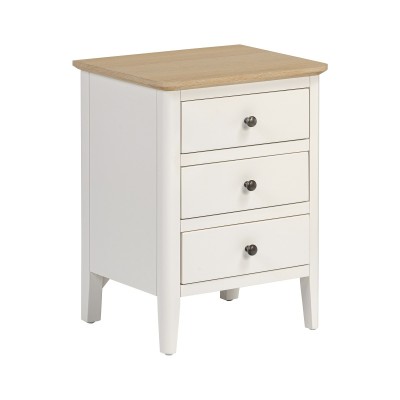 Marlow Bedside Locker - Coconut Milk | Murphy Furniture
