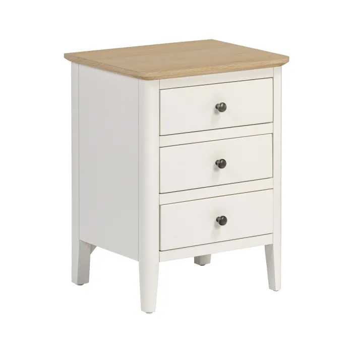 Marlow Bedside Locker - Coconut Milk | Murphy Furniture