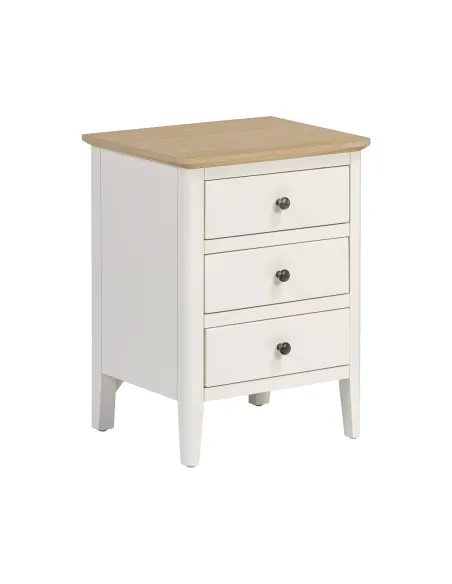 Marlow Bedside Locker - Coconut Milk | Murphy Furniture