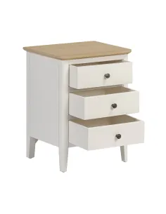 Marlow Bedside Locker - Coconut Milk | Murphy Furniture 2