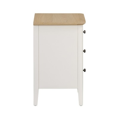 Marlow Bedside Locker - Coconut Milk | Murphy Furniture