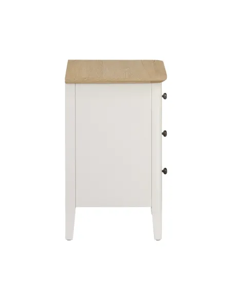 Marlow Bedside Locker - Coconut Milk | Murphy Furniture