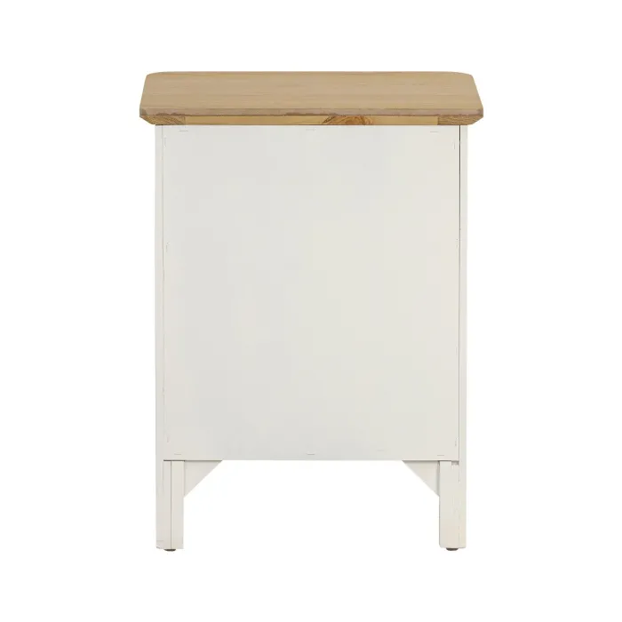 Marlow Bedside Locker - Coconut Milk | Murphy Furniture