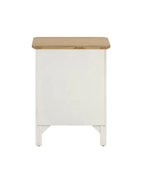 Marlow Bedside Locker - Coconut Milk | Murphy Furniture
