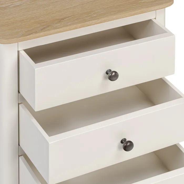 Marlow Bedside Locker - Coconut Milk | Murphy Furniture