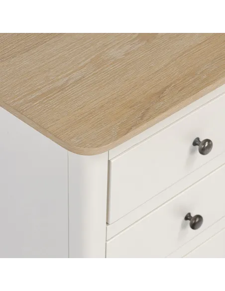 Marlow Bedside Locker - Coconut Milk | Murphy Furniture