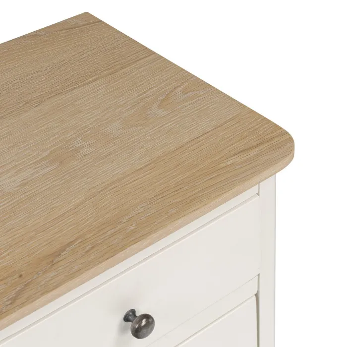 Marlow Bedside Locker - Coconut Milk | Murphy Furniture