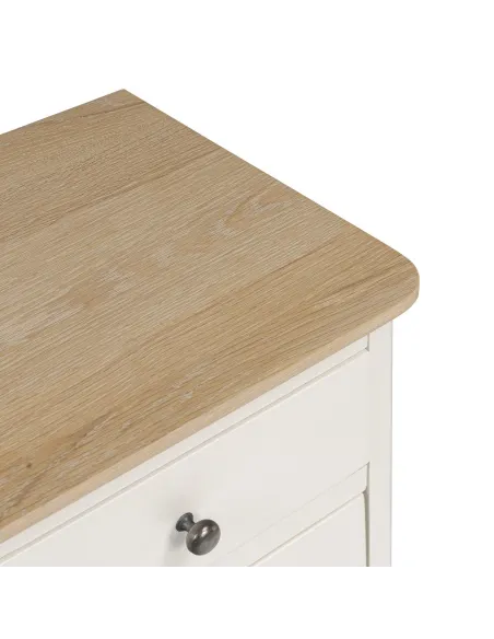 Marlow Bedside Locker - Coconut Milk | Murphy Furniture