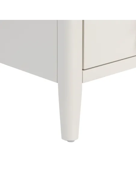 Marlow Bedside Locker - Coconut Milk | Murphy Furniture