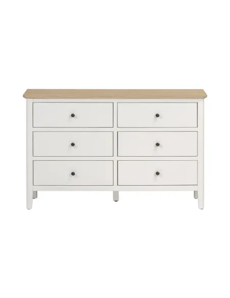 Marlow 6 Drawer Chest - Coconut Milk | Murphy Furniture