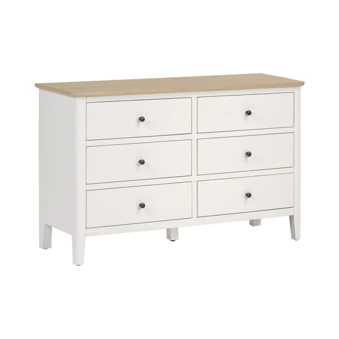 Marlow 6 Drawer Chest - Coconut Milk | Murphy Furniture