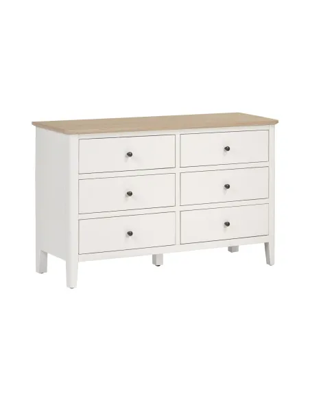 Marlow 6 Drawer Chest - Coconut Milk | Murphy Furniture