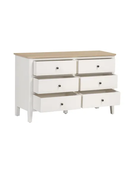 Marlow 6 Drawer Chest - Coconut Milk | Murphy Furniture