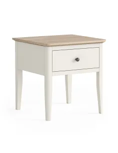 Marlow Lamp Table - Coconut Milk